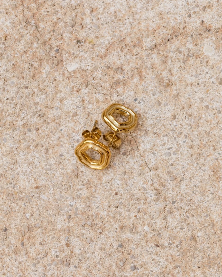 Coastal Charm Orecchini Oro Rosa