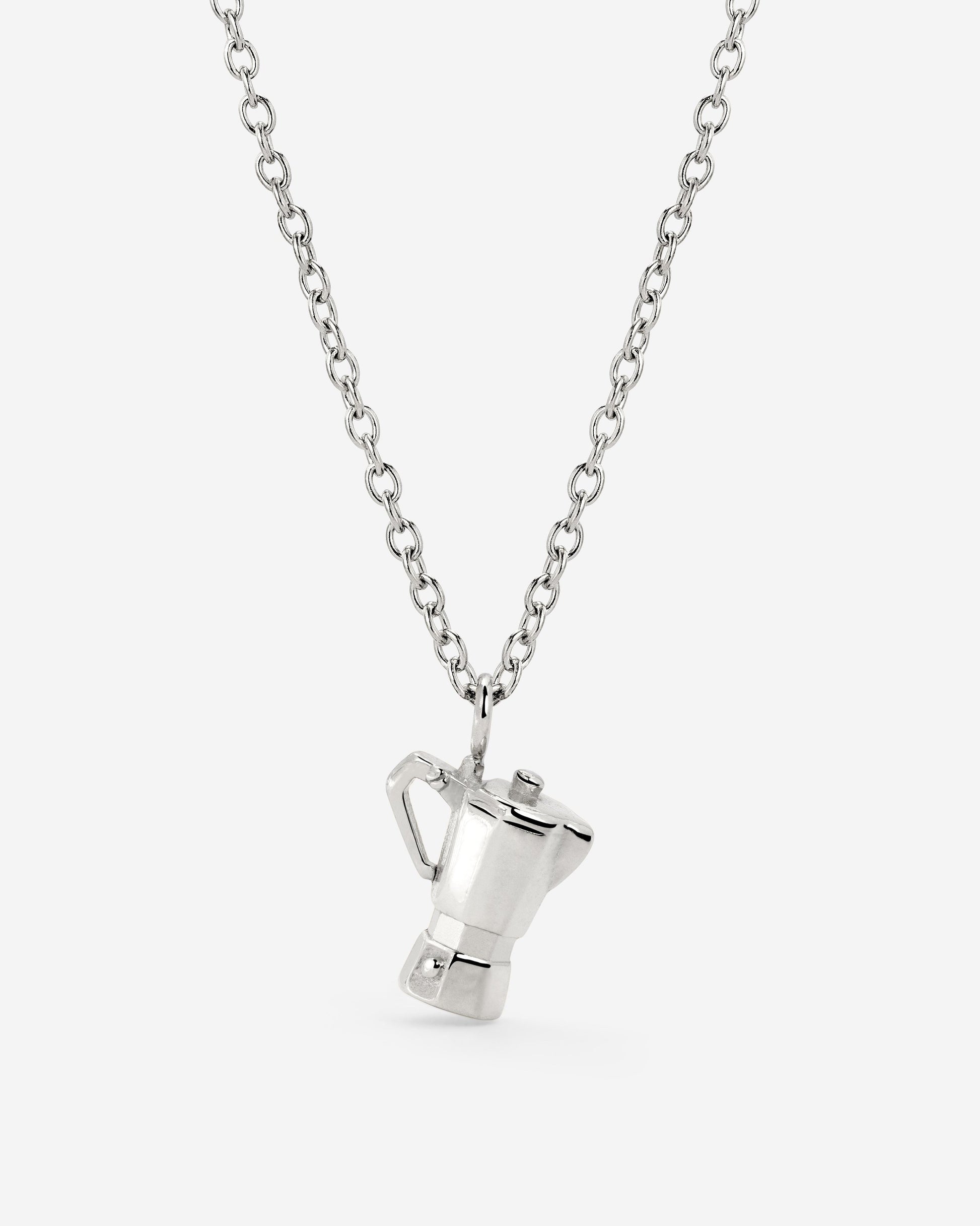 Coffee Lover Collana Argento