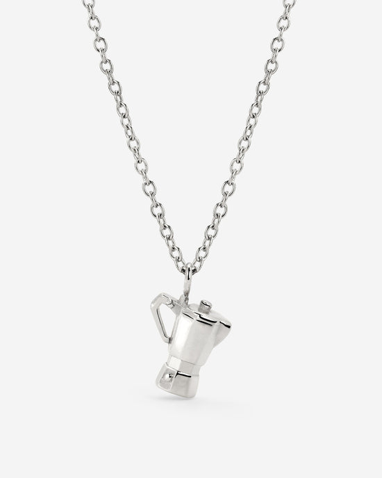 Coffee Lover Collana Argento