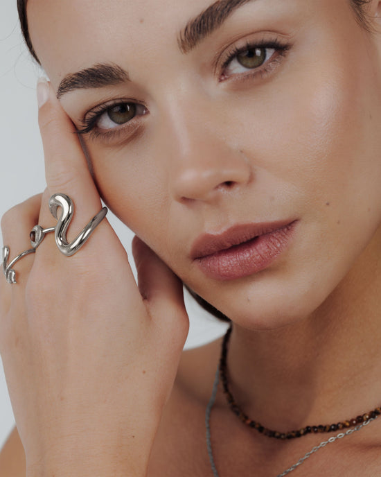 Coiled Anello Argento