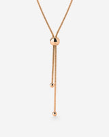 Simple Elegance Y-Collana Oro Rosa