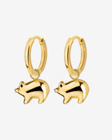 Piggy Hoop Set Small Oro