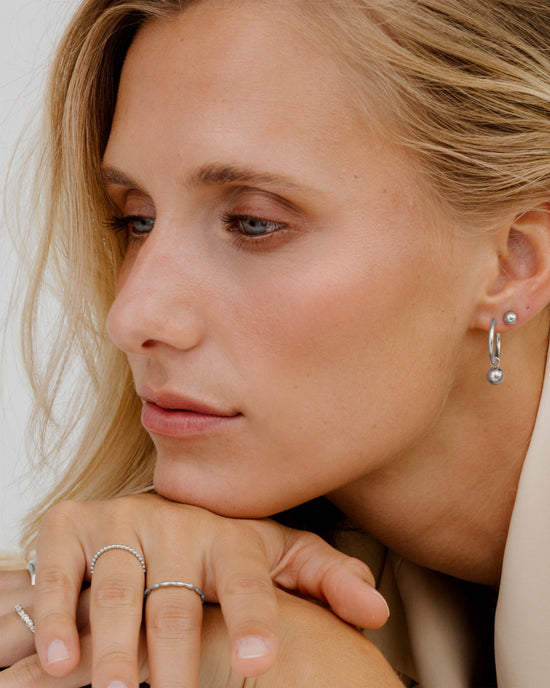 Bubbly Orecchini Small Argento