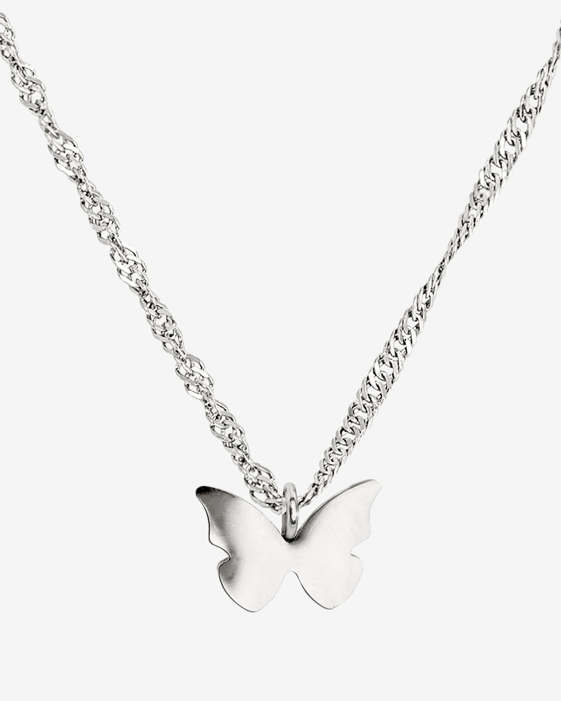 Flutterby Collana Argento