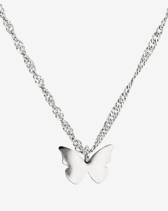 Flutterby Collana Argento