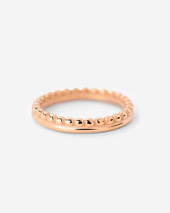 Boho Dots Anello Oro Rosa