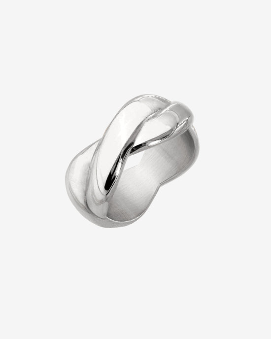 Female DNA Anello Argento