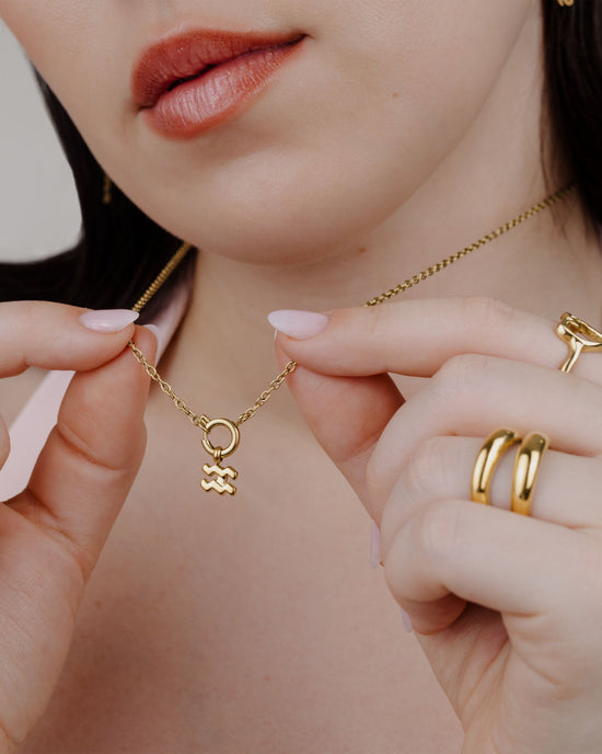Bubble Zodiac Collana Charms