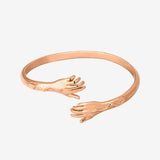 Love Lisa Hug Bangle Oro Rosa