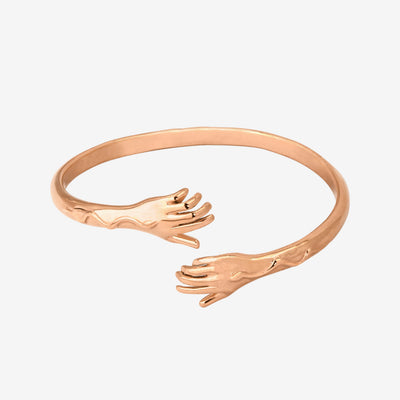 Love Lisa Hug Bangle Oro Rosa