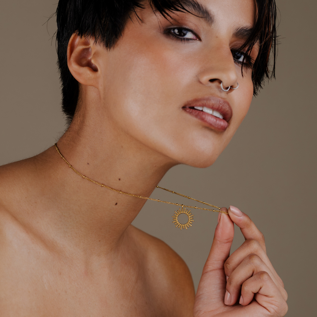 Sunny Beads Collana Oro