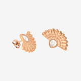 Incredible Leo Stud Orecchini Oro Rosa