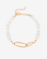 Fluidity Pearl Bracciale Oro Rosa