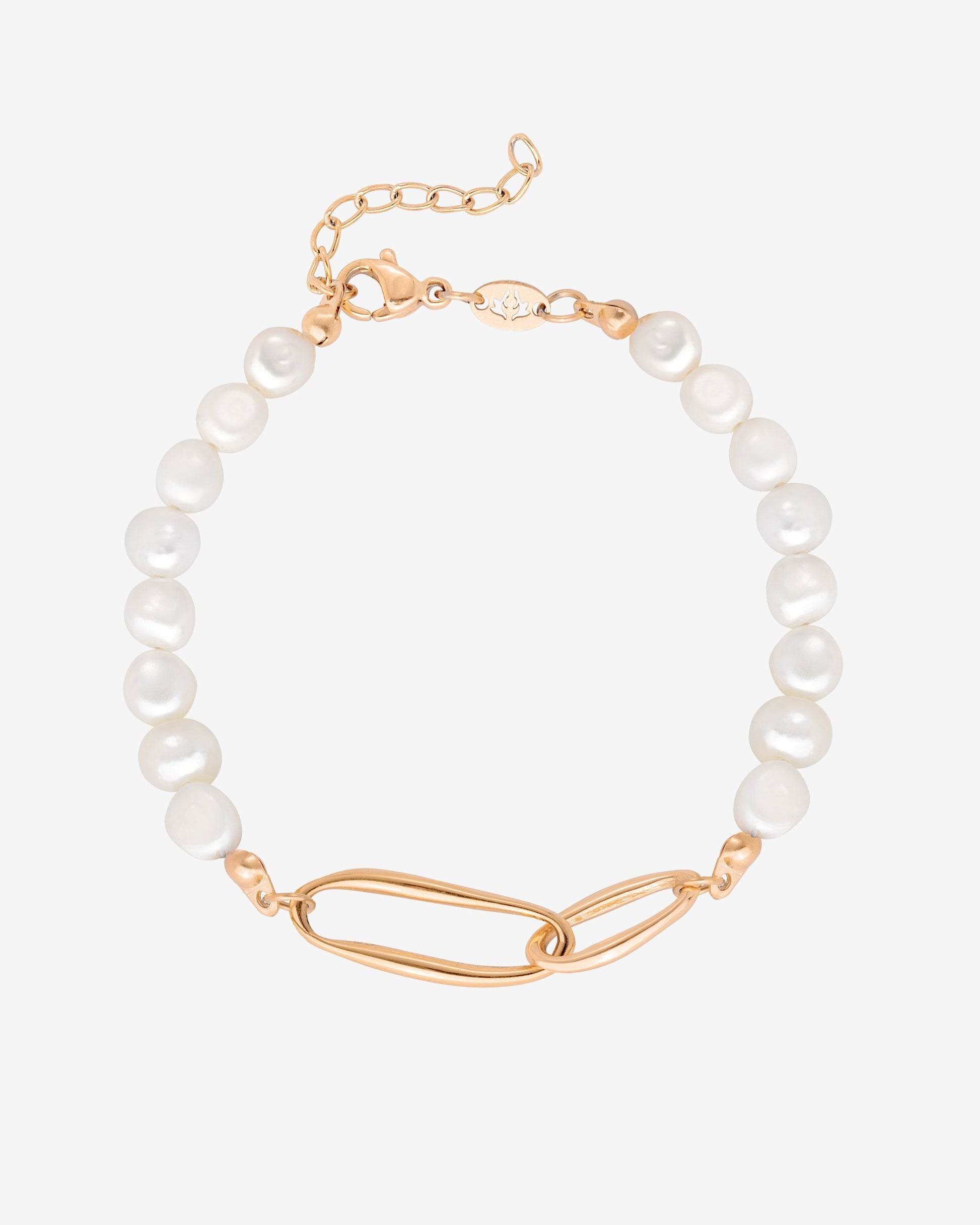 Fluidity Pearl Bracciale Oro Rosa