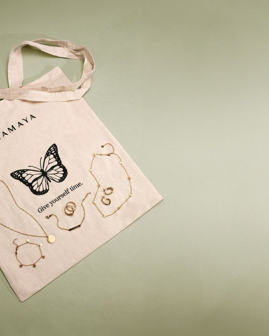 Borsa di iuta Give yourself time
