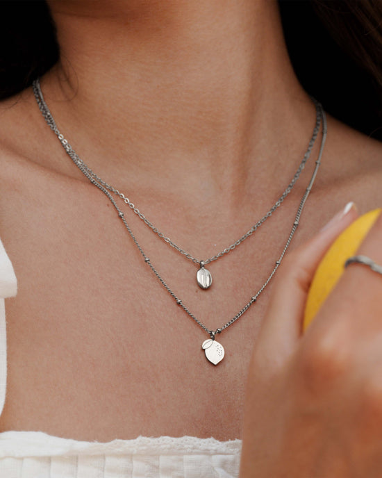 When Life gives you Lemons Collana Argento