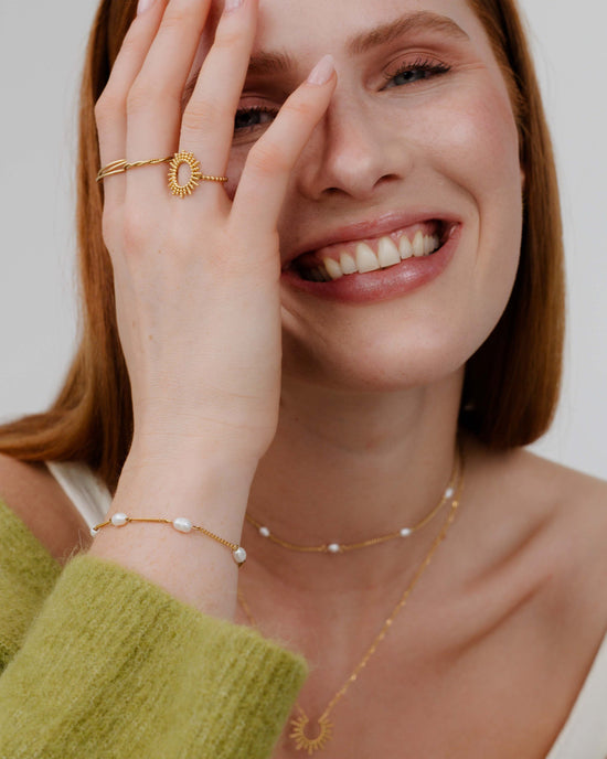 Pearl after Pearl Bracciale Oro