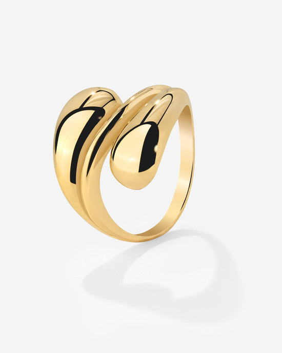Sculpted Touch Anello Oro