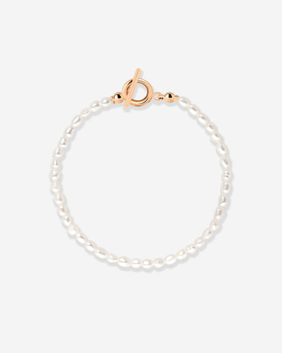 Lenis Loving Pearl Bracciale Oro Rosa
