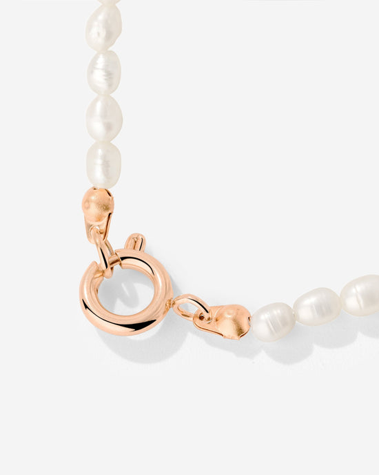 Pearly Charm Collana Oro Rosa