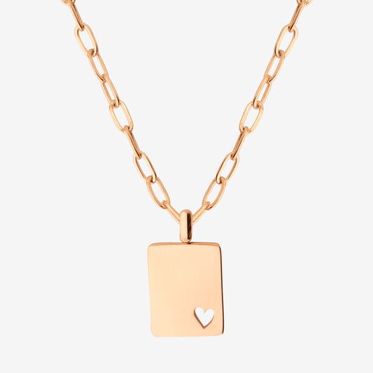 Little Lover Collana Oro Rosa