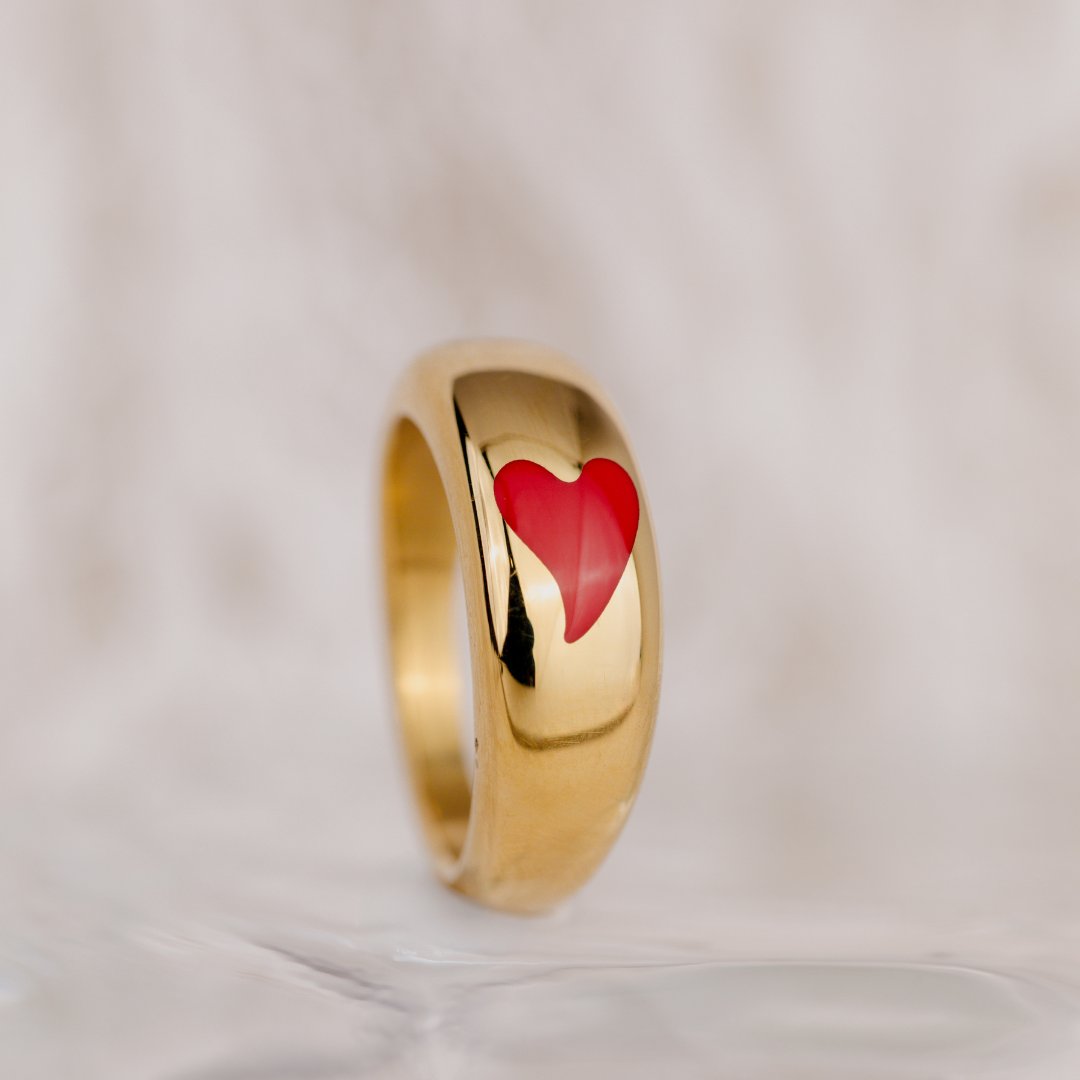 Hot Love Anello Oro Rosa