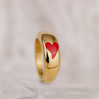 Hot Love Anello Oro Rosa