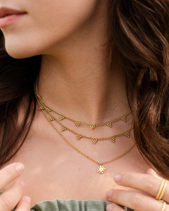 Tiny Beads Collana Oro
