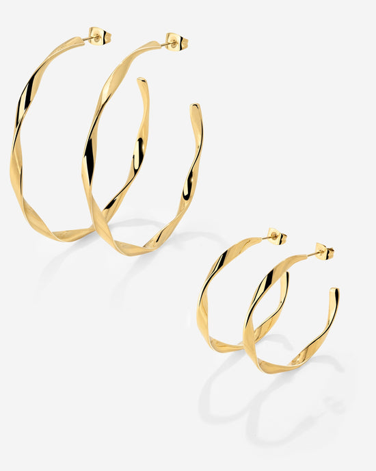 Sahira Hoop Bundle Oro