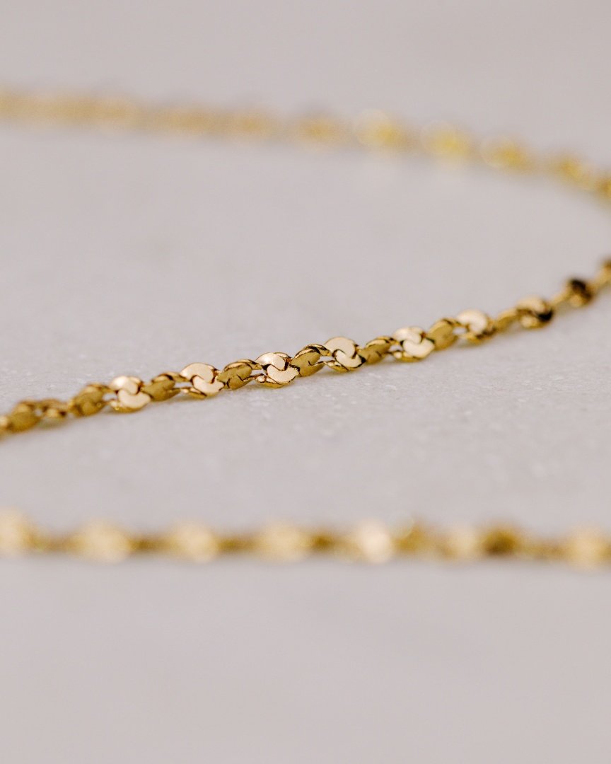 Tinsel Chain Bracciale Oro