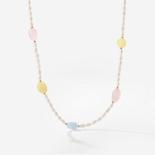 Spring Pastels Collana Oro