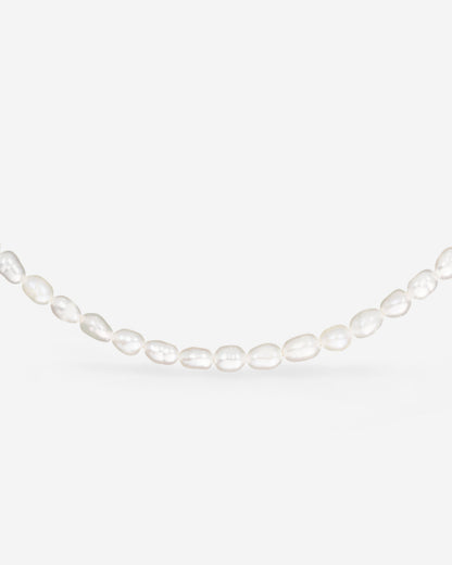Perlita Choker Argento