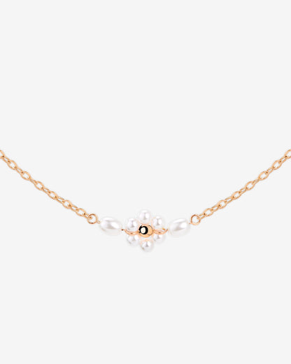 Daisy Choker Oro Rosa