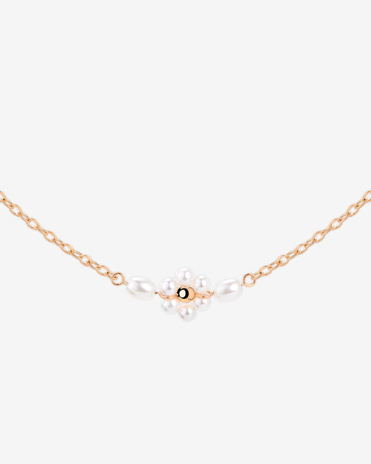 Daisy Choker Oro Rosa