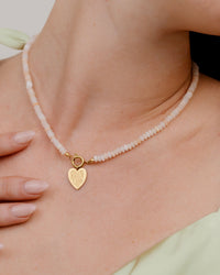 Blushstone Charm Collana Set