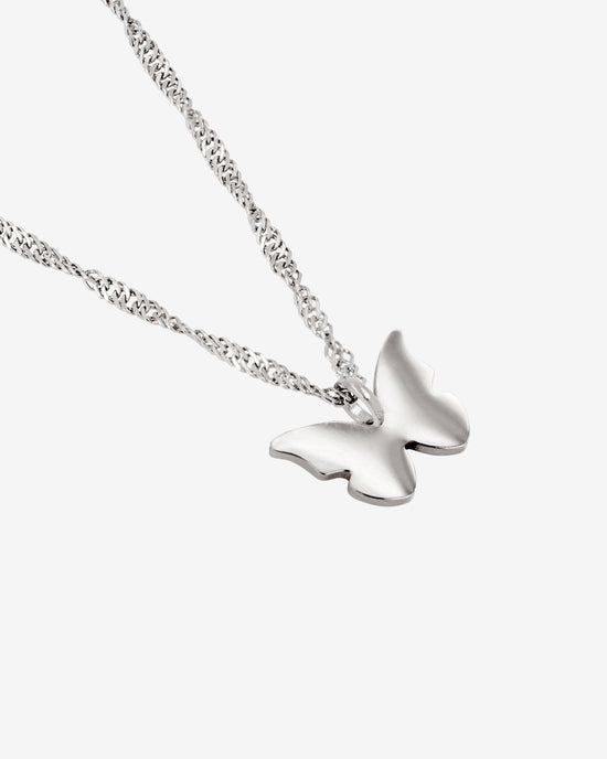 Flutterby Collana Argento