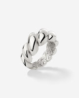 Bold Twist Anello Argento
