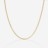 Squared Snake Chain Collana Oro