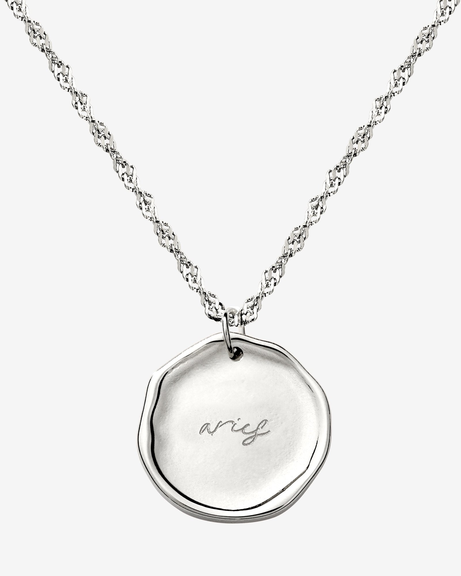 Zodiac Collana - Ariete Argento