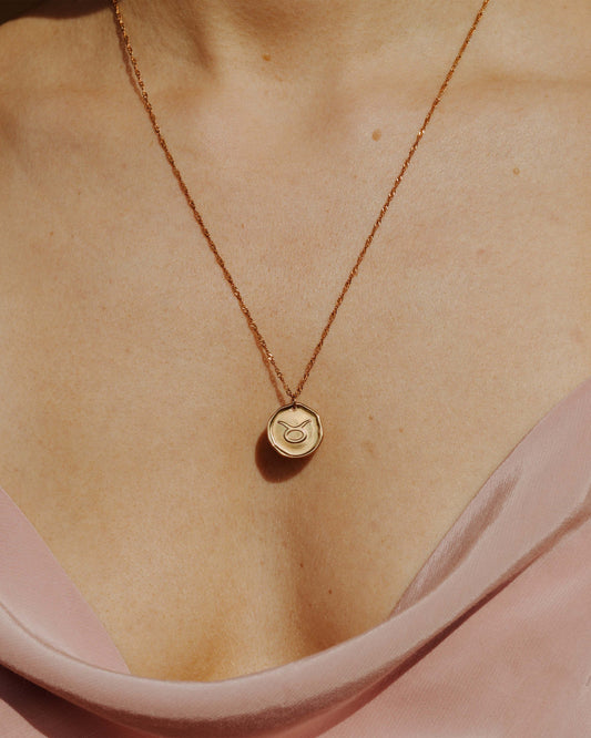 Zodiac Collana - Oro Rosa