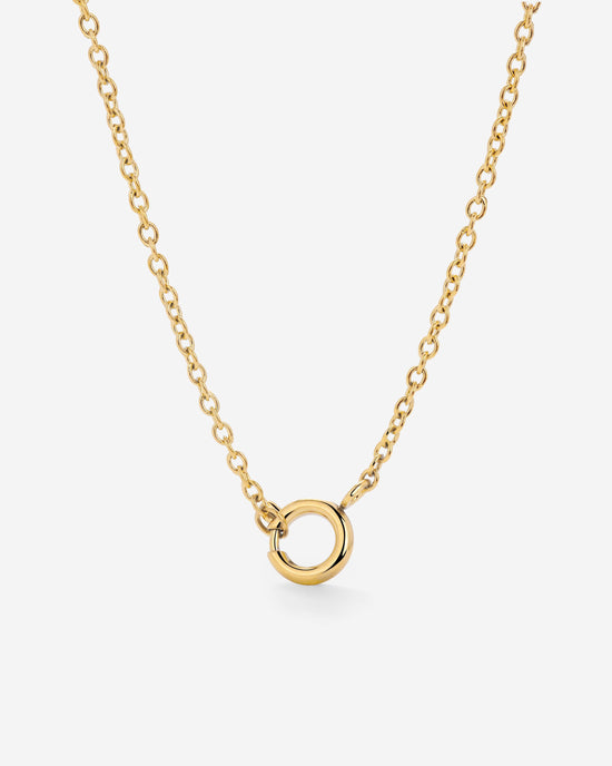 Classic Chain Charm Oro