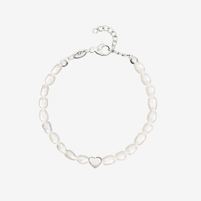 Love me a Pearl Bracciale Argento
