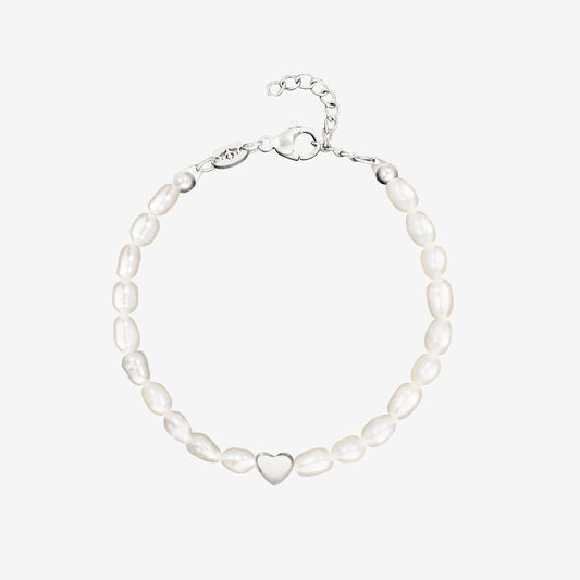 Love me a Pearl Bracciale Argento