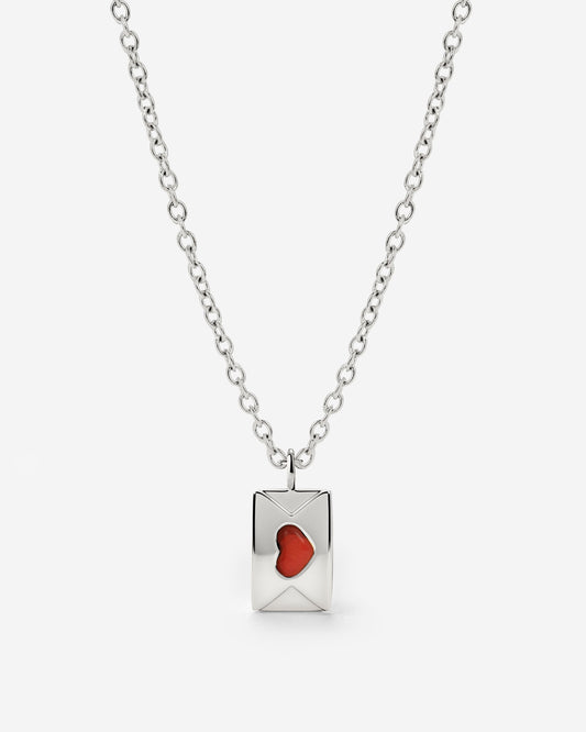 Love Letter Collana Argento