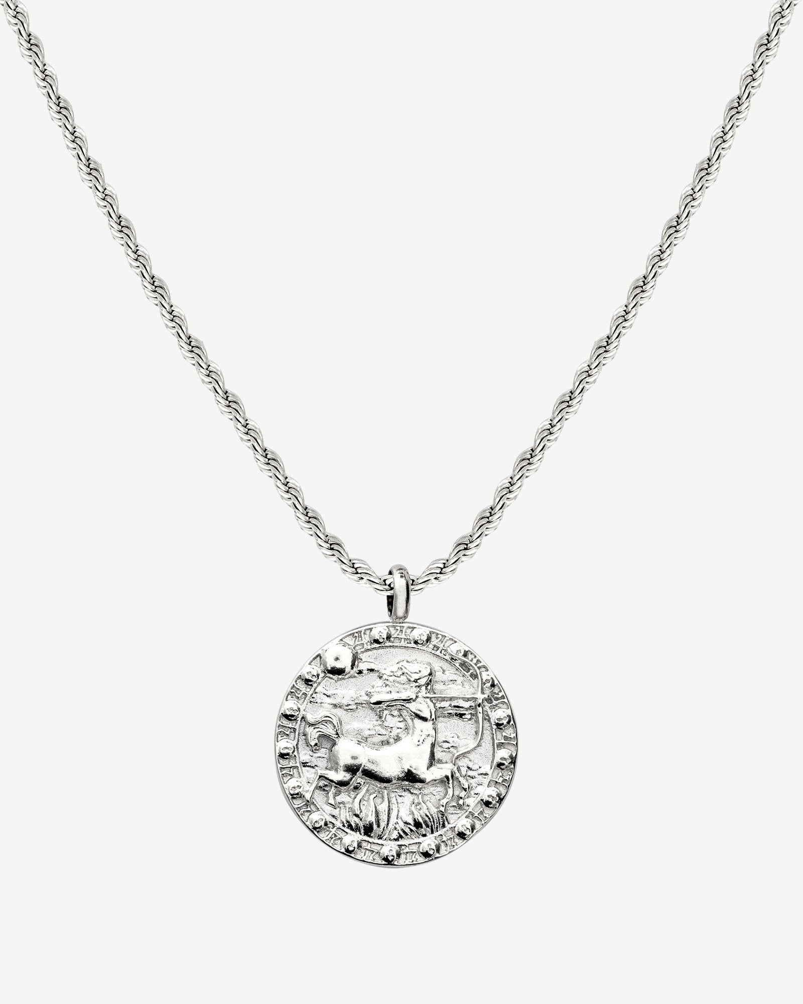 Zodiac Sign Collana Argento