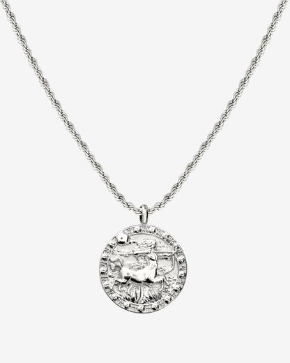 Zodiac Sign Collana Argento