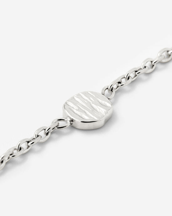 Boho Coin Bracciale Argento