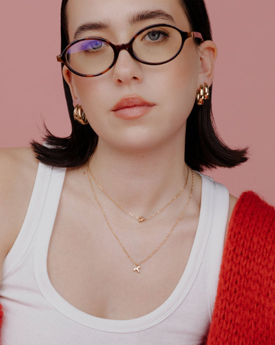 Aries Bubble Collana Oro Rosa