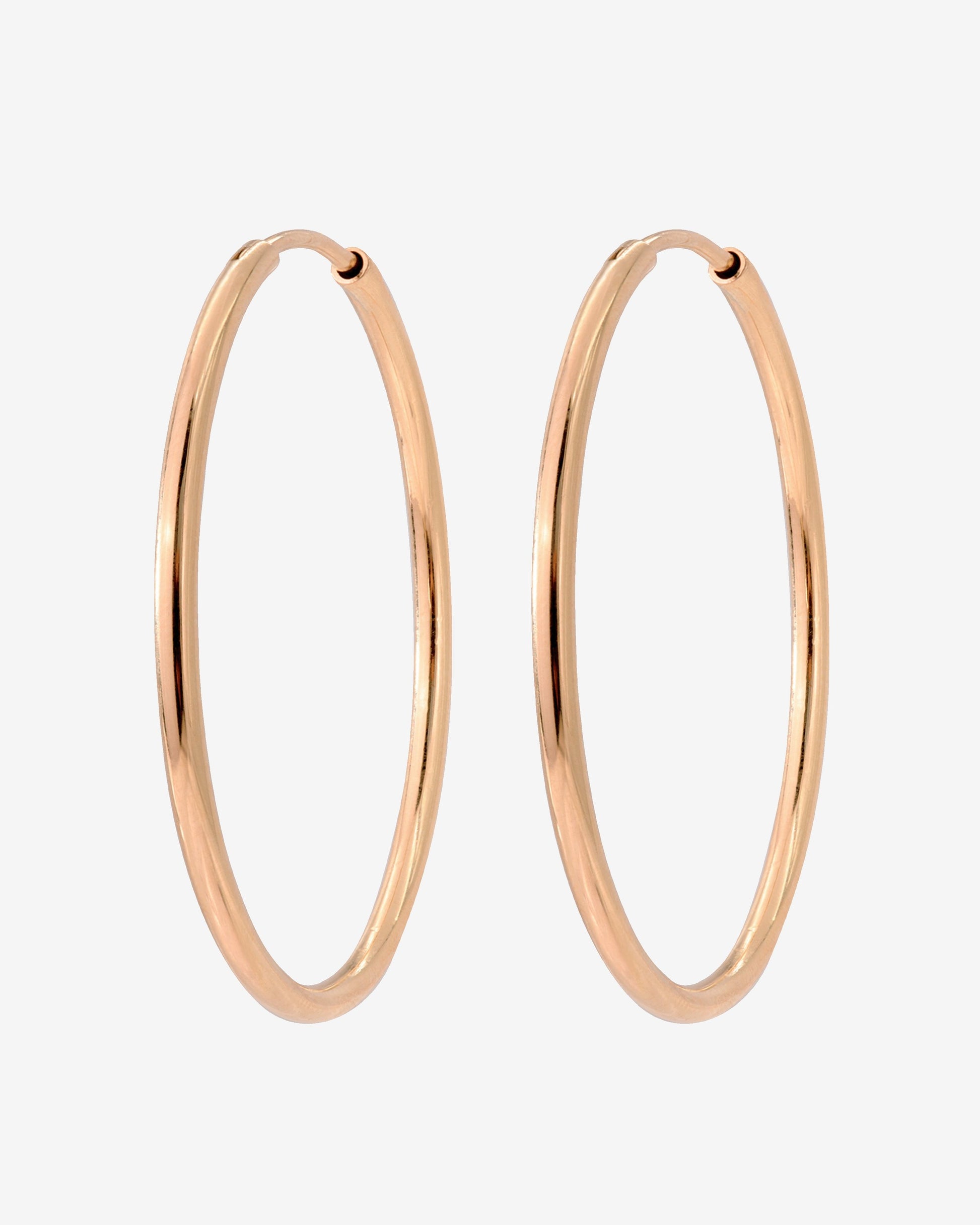 Maxi Hoops Oro Rosa