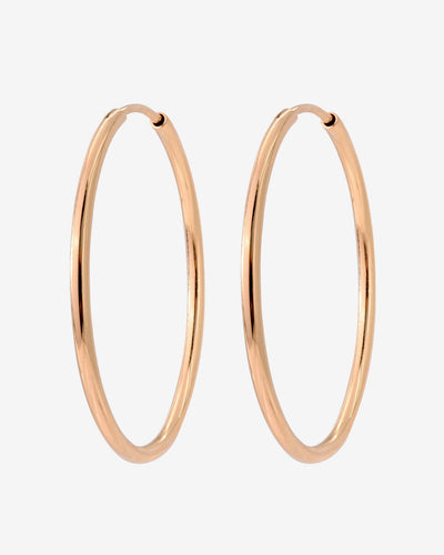 Maxi Hoops Oro Rosa
